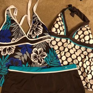 Ladies tankini swim suit bundle